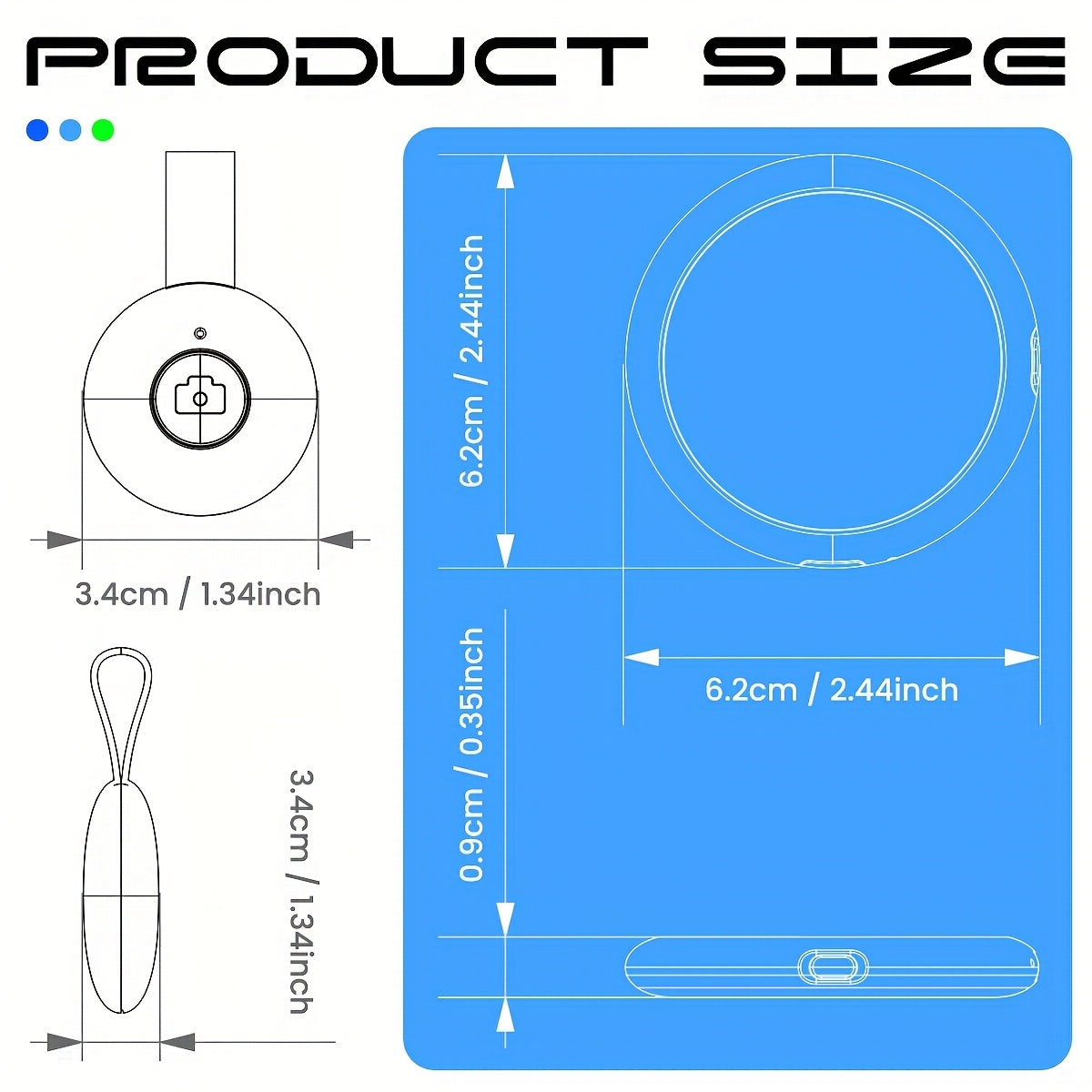 Phone Screen Monitor For Rear Camera Selfies Vlogging