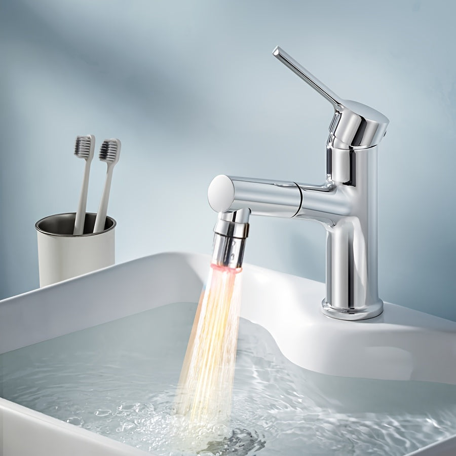 Temperature-Sensitive Faucet Light LED Multicolor Touch Activated for Kitchen Bathroom