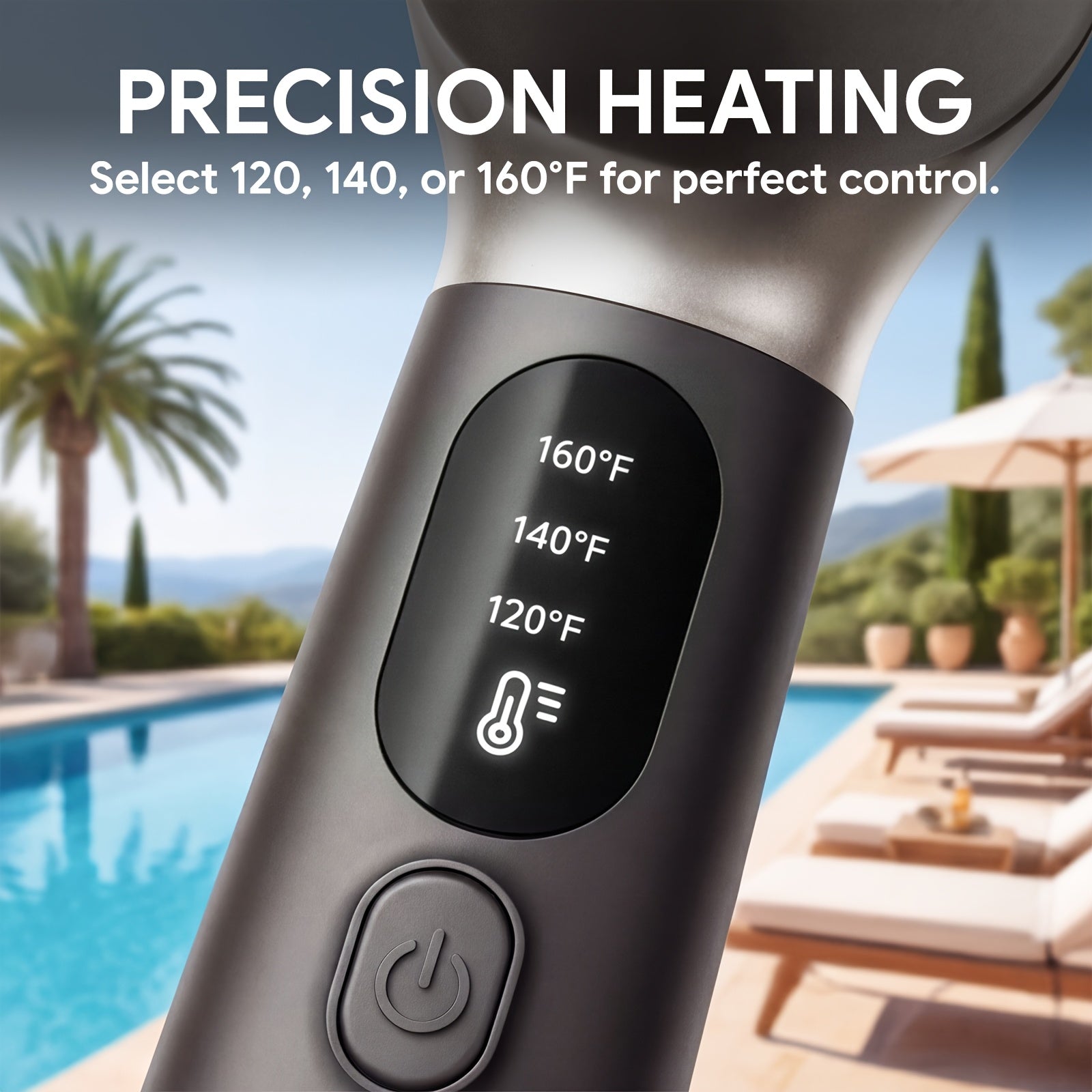 USB Rechargeable Heated Ice Cream Scoop Electric Self-Heating Scooper Black