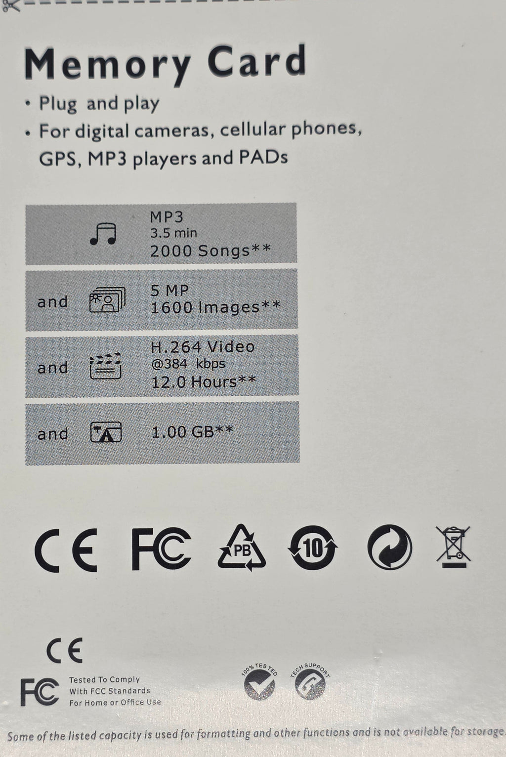 1 TB Large Capacity TF MicroSD SDHC Card With SD/TF/U Reader Type-C OTG Compatible Storage Box
