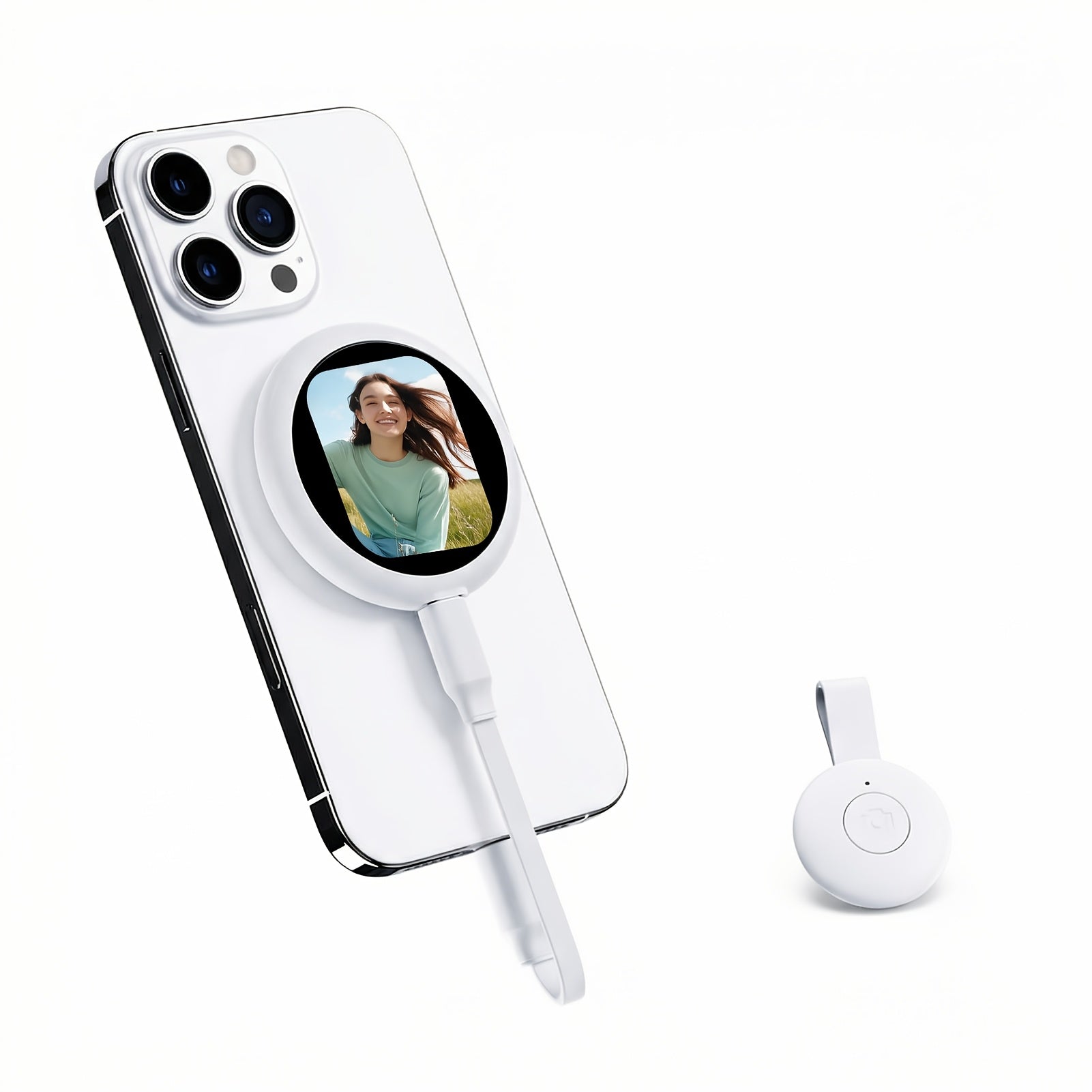 Phone Screen Monitor For Rear Camera Selfies Vlogging