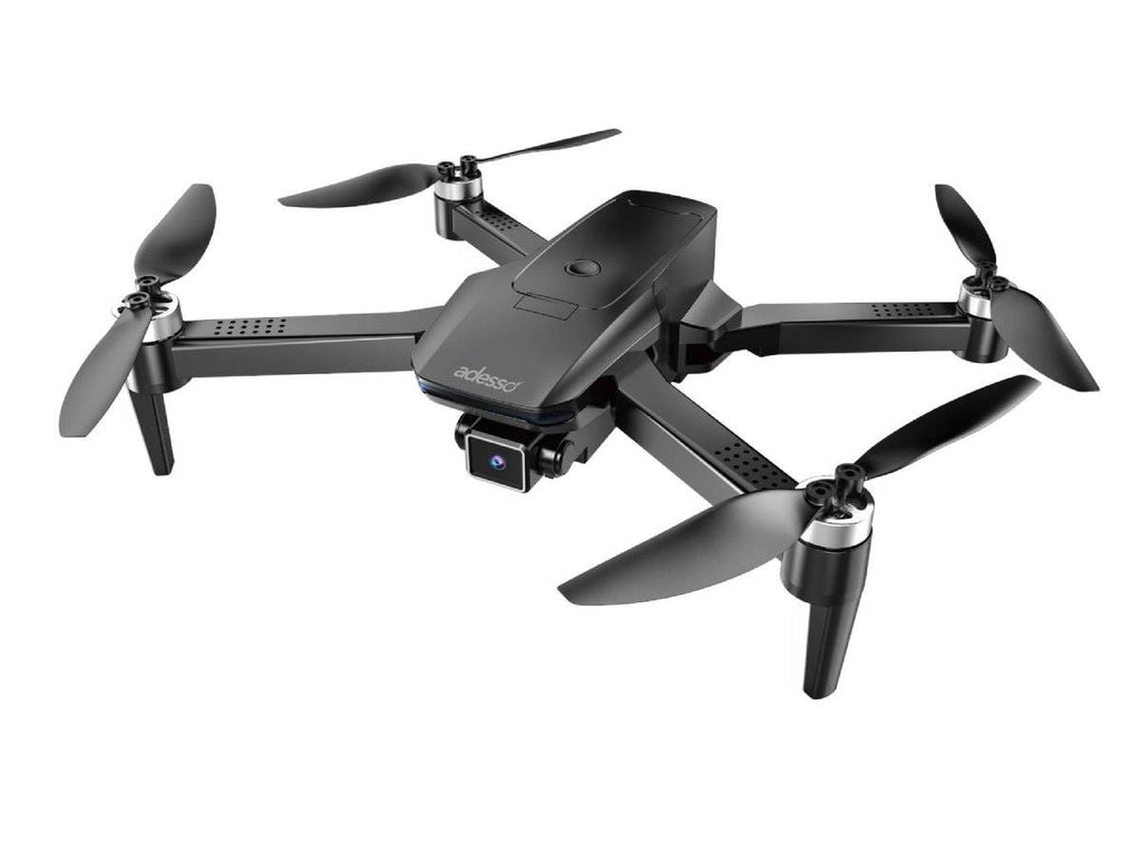 Adesso CyberDrone X3 2K FPV Camera Drone With Gimbal 16 Min Flight Time 300M Range Black