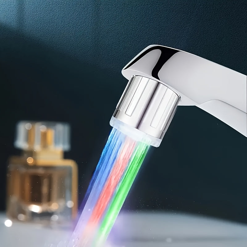 Temperature-Sensitive Faucet Light LED Multicolor Touch Activated for Kitchen Bathroom