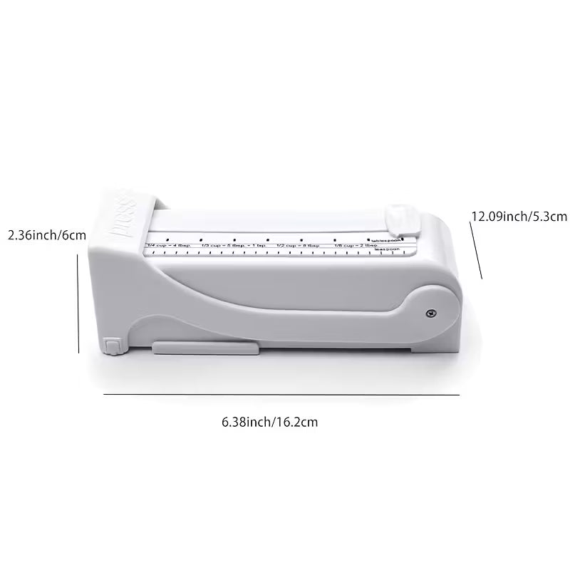 Butter Cheese Slicer White Non-Slip Design Easy Clean Kitchen Baking Tool